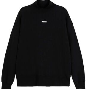 NWOT MSGM Black Turtleneck Sweater